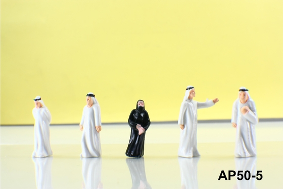 La colocación arquitectónica árabe pintada/que se sienta de la gente del modelo de escala figura los 4.0cm proveedor