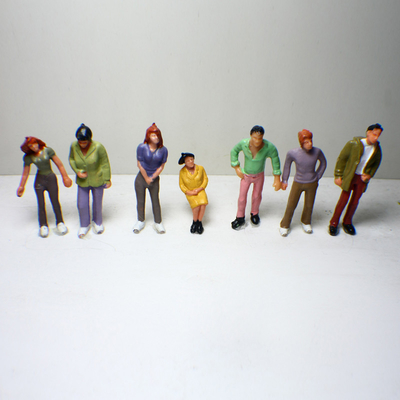 Figuras arquitectónicas arquitectónicas de la escala de los modelos de escala para el paisaje proveedor