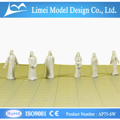 El tren del modelo de escala de OO figura para la altura de los arquitectos/de los estudiantes los 5.5cm proveedor