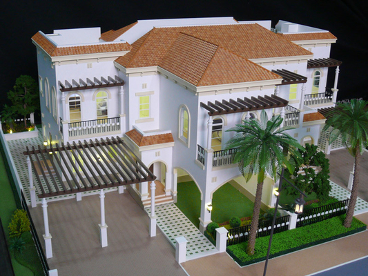 Fabricante portátil del modelo 3DArchitectural, modelo de planeamiento miniatura de proyecto del chalet proveedor