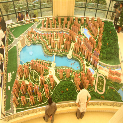 Fabricante modelo arquitectónico portátil hermoso para el urbanismo proveedor