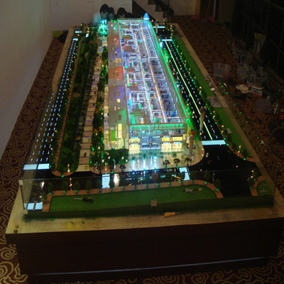 Portable modelo arquitectónico respetuoso del medio ambiente del fabricante para el planeamiento de la alameda de compras proveedor