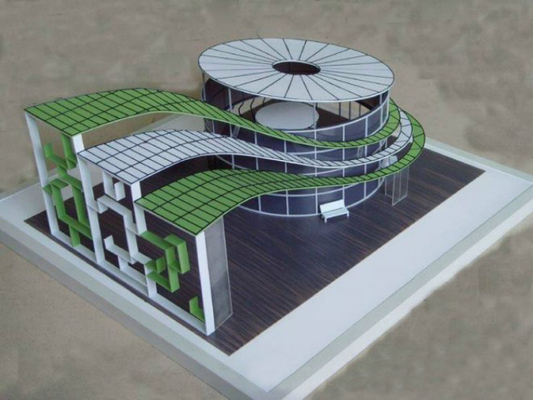 fabricante modelo arquitectónico miniatura hermoso 3D para el edificio del cargo público proveedor