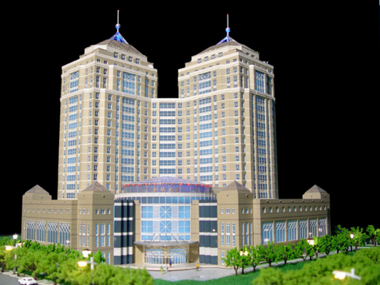 fabricante modelo arquitectónico miniatura hermoso 3D para el edificio del cargo público proveedor