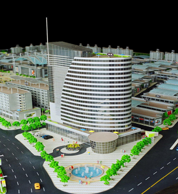 Fabricante modelo arquitectónico miniatura residencial, modelo arquitectónico hermoso del chalet 3D proveedor