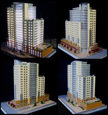 Artículo modelo arquitectónico miniatura del fabricante para la ciencia y el planeamiento del parque tecnológico proveedor