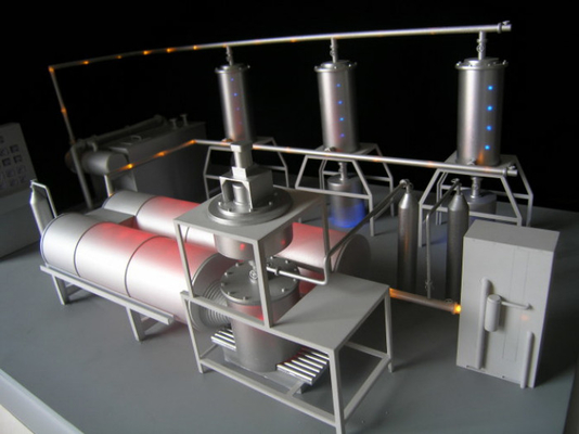 Modelo mecánico/marino del fabricante modelo arquitectónico miniatura industrial, proveedor