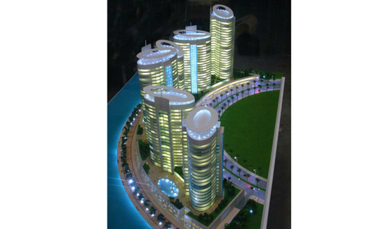 Fabricante modelo arquitectónico de la ciudad, modelo arquitectónico miniatura del planeamiento urbano proveedor