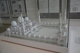 Fabricante modelo arquitectónico miniatura durable para la construcción de la mezquita, fabricante modelo proveedor