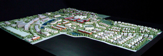 Fabricante modelo arquitectónico miniatura del ABS para el planeamiento de utilización del suelo proveedor