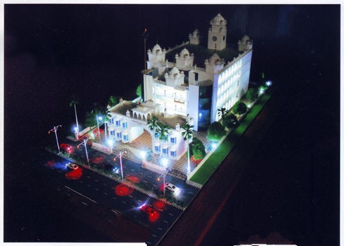Fabricante modelo arquitectónico miniatura de Gurudwara, modelos regionales de la arquitectura proveedor