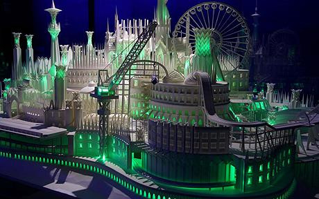 fabricante modelo arquitectónico miniatura 3D respetuoso del medio ambiente para la exposición constructiva proveedor