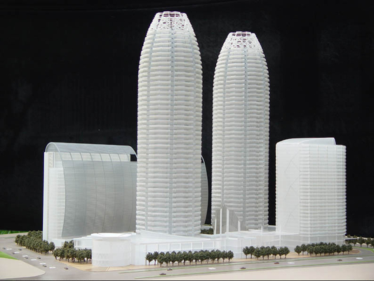 artículo modelo arquitectónico del fabricante de la construcción 3D con los materiales ambientales proveedor
