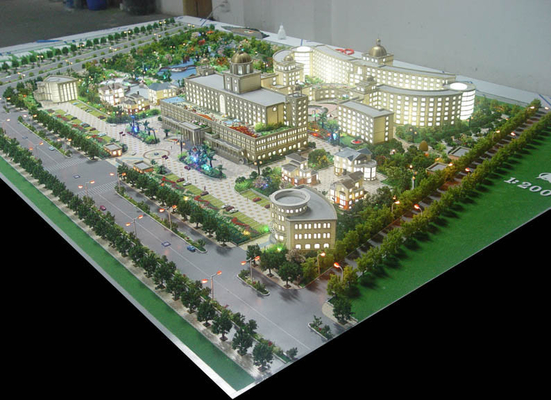 Fabricante modelo arquitectónico miniatura de Real Estate, escaparate ambiental del modelo de escala proveedor