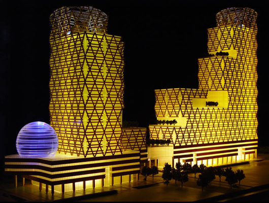 Fabricante modelo arquitectónico miniatura durable para el proyecto de la disposición de la casa proveedor