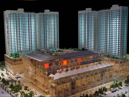 Fabricante modelo arquitectónico miniatura durable para el proyecto de la disposición de la casa proveedor