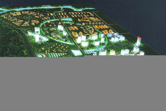 Fabricante modelo arquitectónico de la iluminación hermosa para el proyecto de la inversión inmobiliaria proveedor