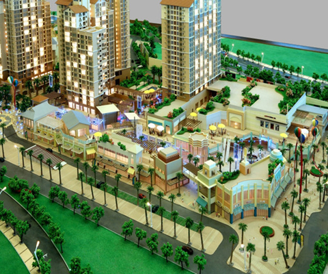 Fabricante modelo arquitectónico de la iluminación hermosa para el proyecto de la inversión inmobiliaria proveedor