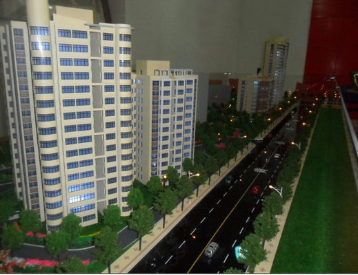Miniatura modelo arquitectónica del fabricante de la iluminación hermosa para el proyecto de la inversión inmobiliaria proveedor