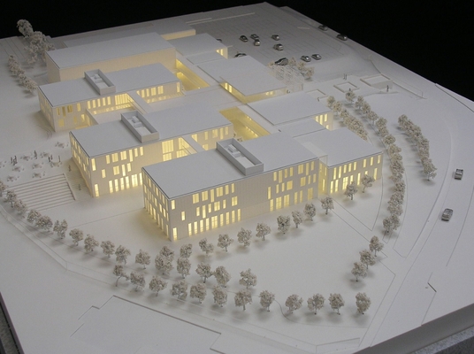 La miniatura modelo arquitectónica de acrílico del fabricante para el cuadrado/Limei de la alameda modela proveedor