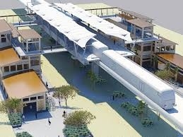Miniatura modelo arquitectónica respetuosa del medio ambiente del fabricante para el planeamiento de la estación de metro proveedor