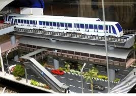 Miniatura modelo arquitectónica respetuosa del medio ambiente del fabricante para el planeamiento de la estación de metro proveedor
