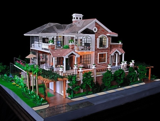 modelo del edificio modelo arquitectónico miniatura del fabricante 3D/del chalet/fabricación residencial del modelo de escala de la casa proveedor