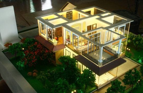 Fabricante modelo arquitectónico miniatura de la disposición del edificio, modelo interior del edificio proveedor