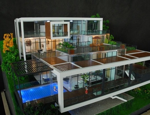 Fabricante modelo arquitectónico miniatura de la disposición del edificio, modelo interior del edificio proveedor