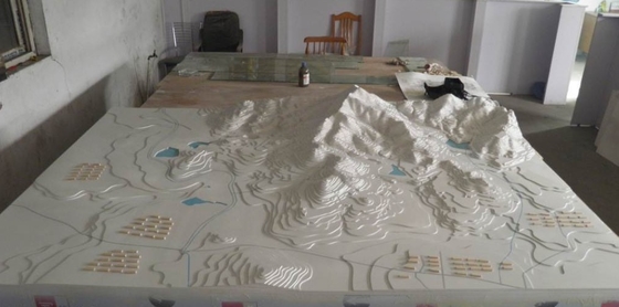 Fabricante modelo arquitectónico miniatura monocromático, modelo de escala monocromático proveedor