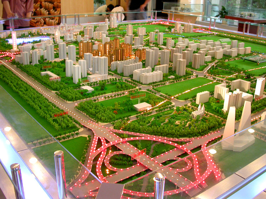 Fabricante modelo arquitectónico del centro turístico, fabricación del modelo de escala del chalet proveedor