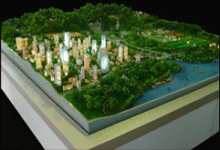 Fabricante modelo arquitectónico respetuoso del medio ambiente, modelo de escala del centro turístico de la playa/del océano proveedor
