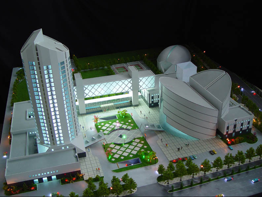 Fabricante modelo arquitectónico respetuoso del medio ambiente para la construcción del hospital proveedor