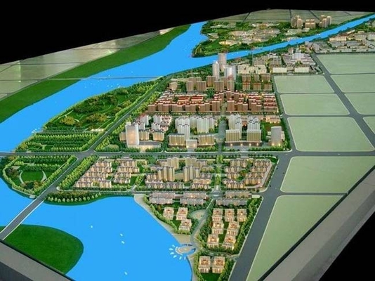 Fabricante modelo arquitectónico respetuoso del medio ambiente fuerte para el planeamiento de utilización del suelo proveedor