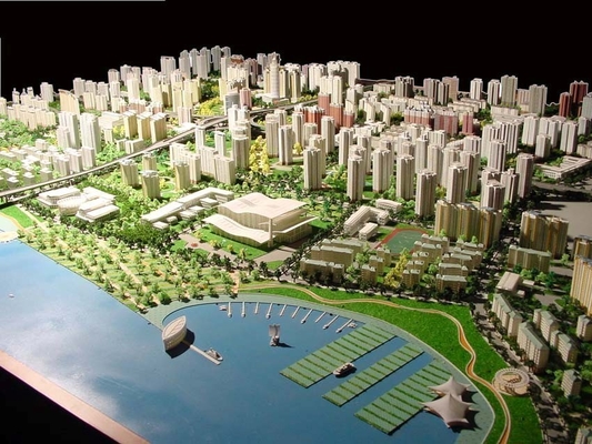 Fabricante modelo arquitectónico respetuoso del medio ambiente fuerte para el planeamiento de utilización del suelo proveedor