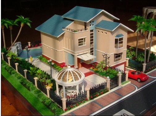 Fabricante modelo arquitectónico interior, modelo respetuoso del medio ambiente 3D proveedor