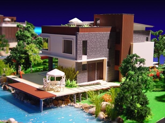 Fabricante modelo arquitectónico interior, modelo respetuoso del medio ambiente 3D proveedor