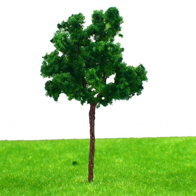 los árboles modelo miniatura plásticos de los 7cm, árboles del modelo del tren del paisaje del paisaje escalan el 1:100 G7035 proveedor