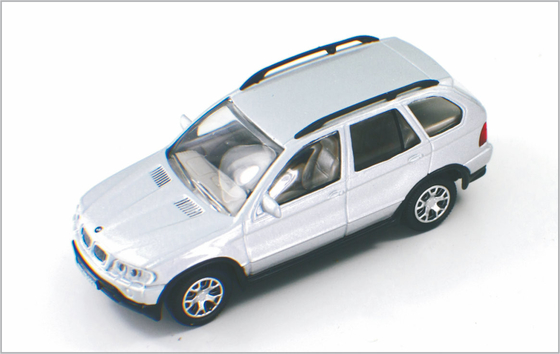 El 1:43 fundió la mini aleación de encargo BMW X5 C4302 de los coches a troquel modelo de escala para HO la disposición del tren proveedor