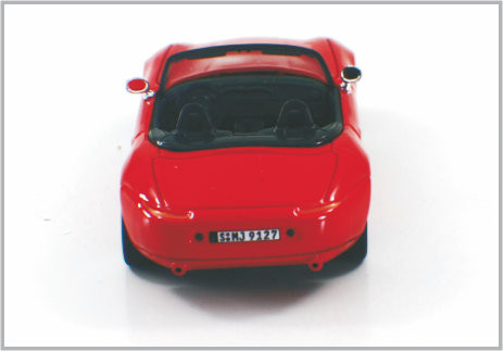 marca de encargo fundida a troquel de 1/43 coches modelo de escala de la aleación BMWZB para la colección y el regalo proveedor