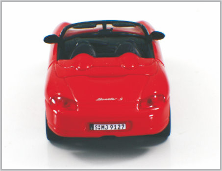 1/43 fundió los coches modelo de encargo Porsche Boxster de escala a troquel de la aleación roja para la colección y el regalo proveedor