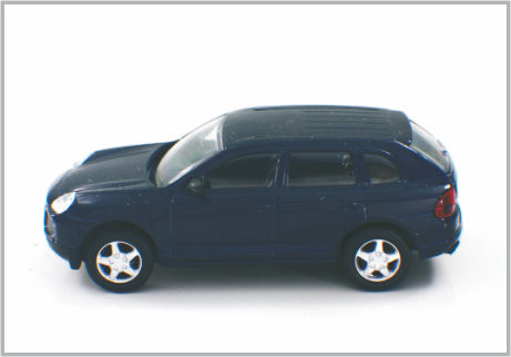 1/43 mini coches modelo de encargo fundidos a troquel Porsche Cayence de escala de la aleación de los azules marinos proveedor