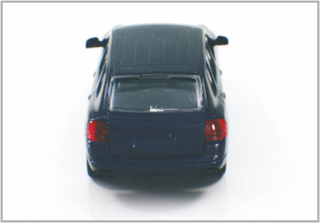 1/43 mini coches modelo de encargo fundidos a troquel Porsche Cayence de escala de la aleación de los azules marinos proveedor