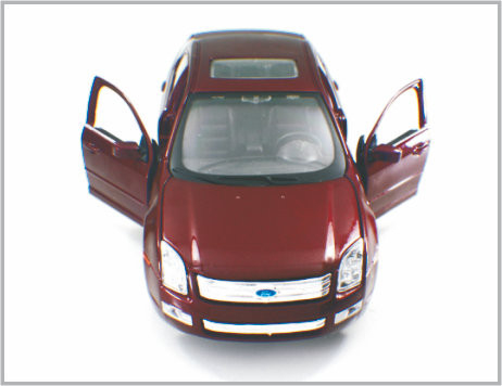 Mini fusión de encargo rojo oscuro fundida a troquel 2006 de Ford de los coches modelo de escala de la aleación como regalo proveedor