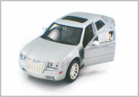 1/24 fundió los coches modelo de encargo blancos de escala a troquel de la aleación como a casa Decoratio y colección proveedor