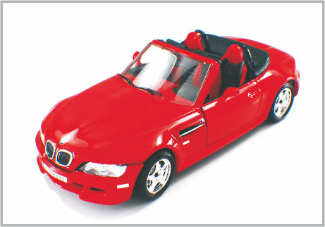 1/24 automóviles descubiertos de encargo rojos fundidos a troquel de BMW de los coches modelo de escala de la aleación como a casa Decoratio proveedor