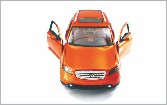 1/24 coches modelo de encargo naranja-rojos fundidos a troquel Infiniti de escala de la aleación como a casa Decoratio proveedor