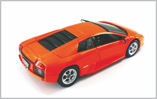 1/24 fundió el murcielag de encargo naranja-rojo Decoratio de Lamboighini a troquel de los coches modelo de escala de la aleación proveedor