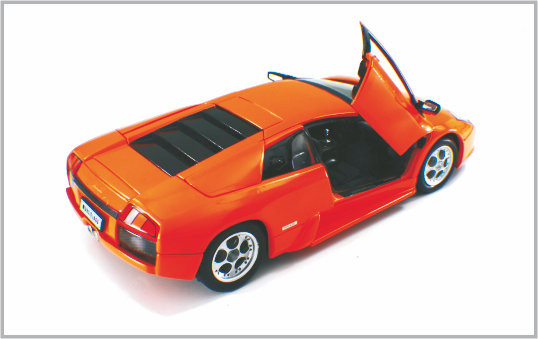 1/24 fundió el murcielag de encargo naranja-rojo Decoratio de Lamboighini a troquel de los coches modelo de escala de la aleación proveedor