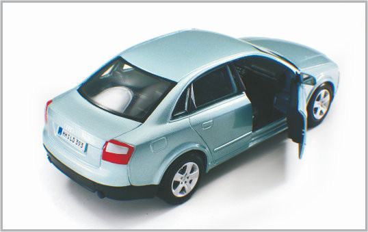 1/24 coches modelo de encargo azules claros fundidos a troquel Porsche GT3 de escala de la aleación como a casa Decoratio proveedor